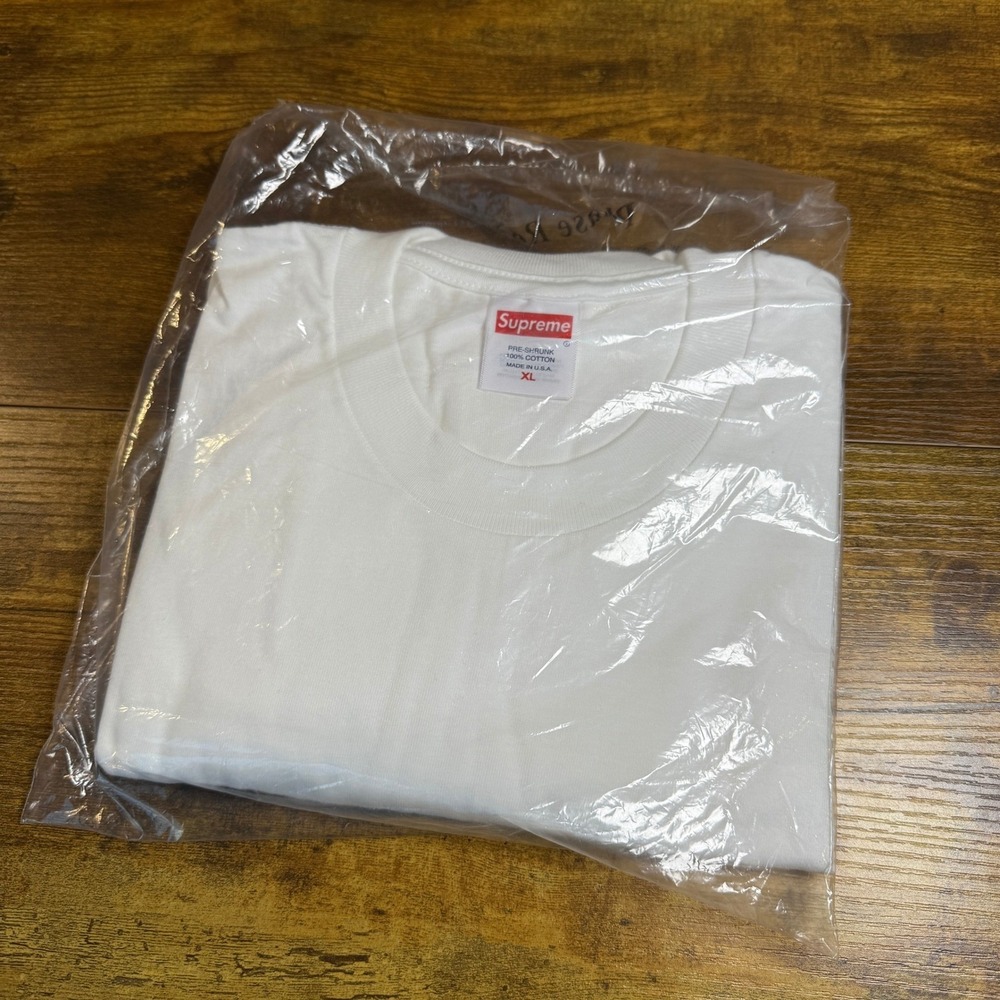 Supreme Tonal Box Logo‎ Tee SS23T23 White Cotton T-Shirt Mens XL